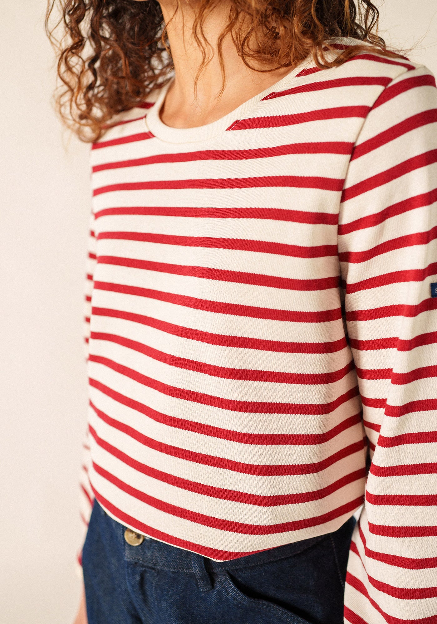 Camisa Yvoire Breton (ECRU/PERSAN)