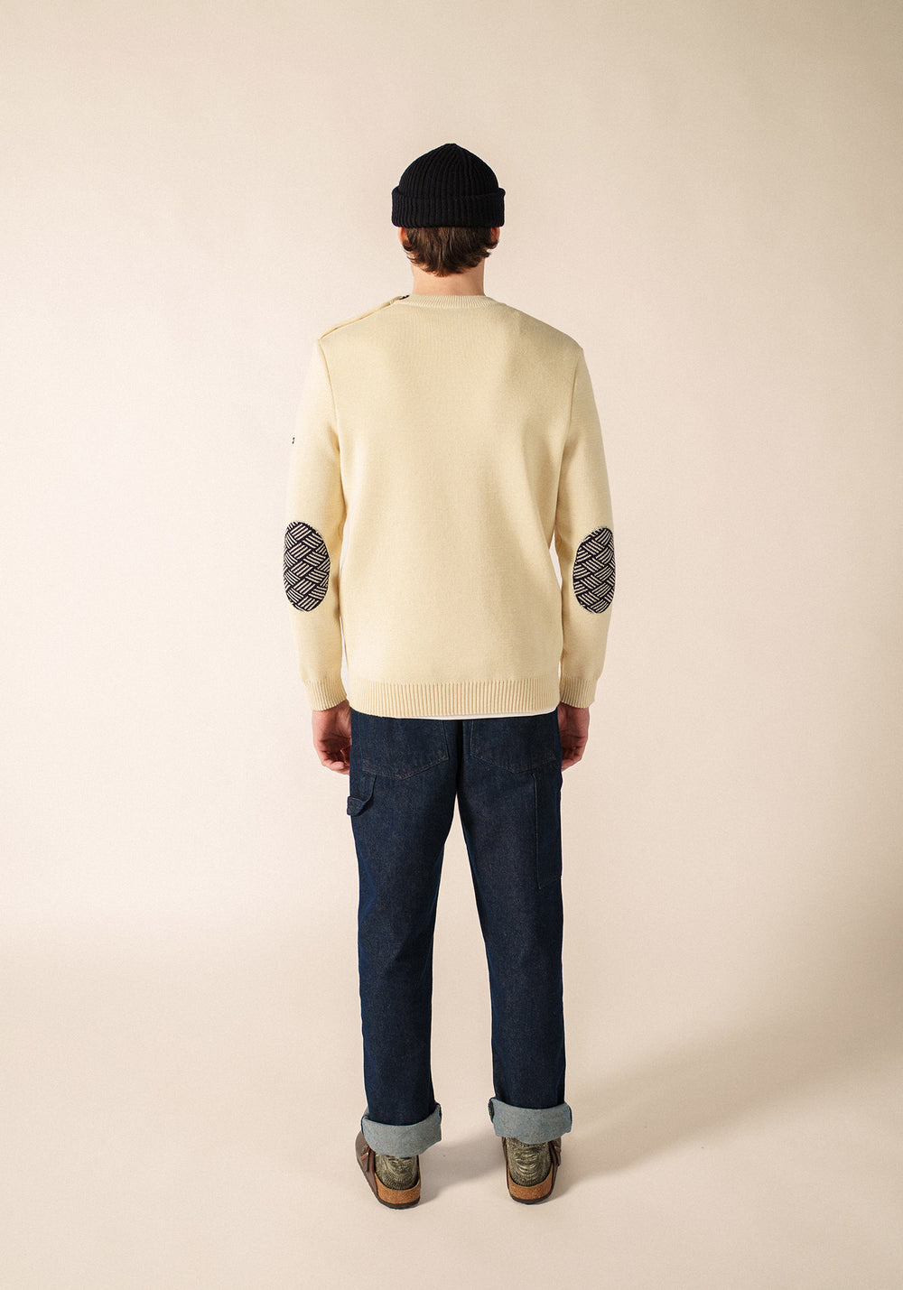 Cancale Equipage sailor jumper (ECRU/MARINE)