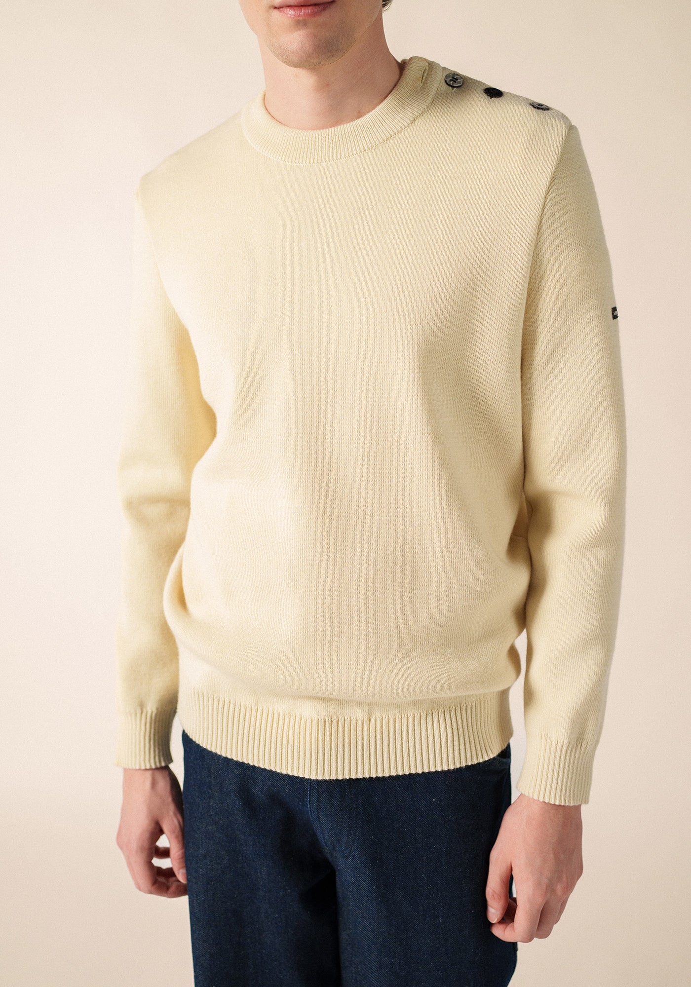 Cancale Equipage sailor jumper (ECRU/MARINE)