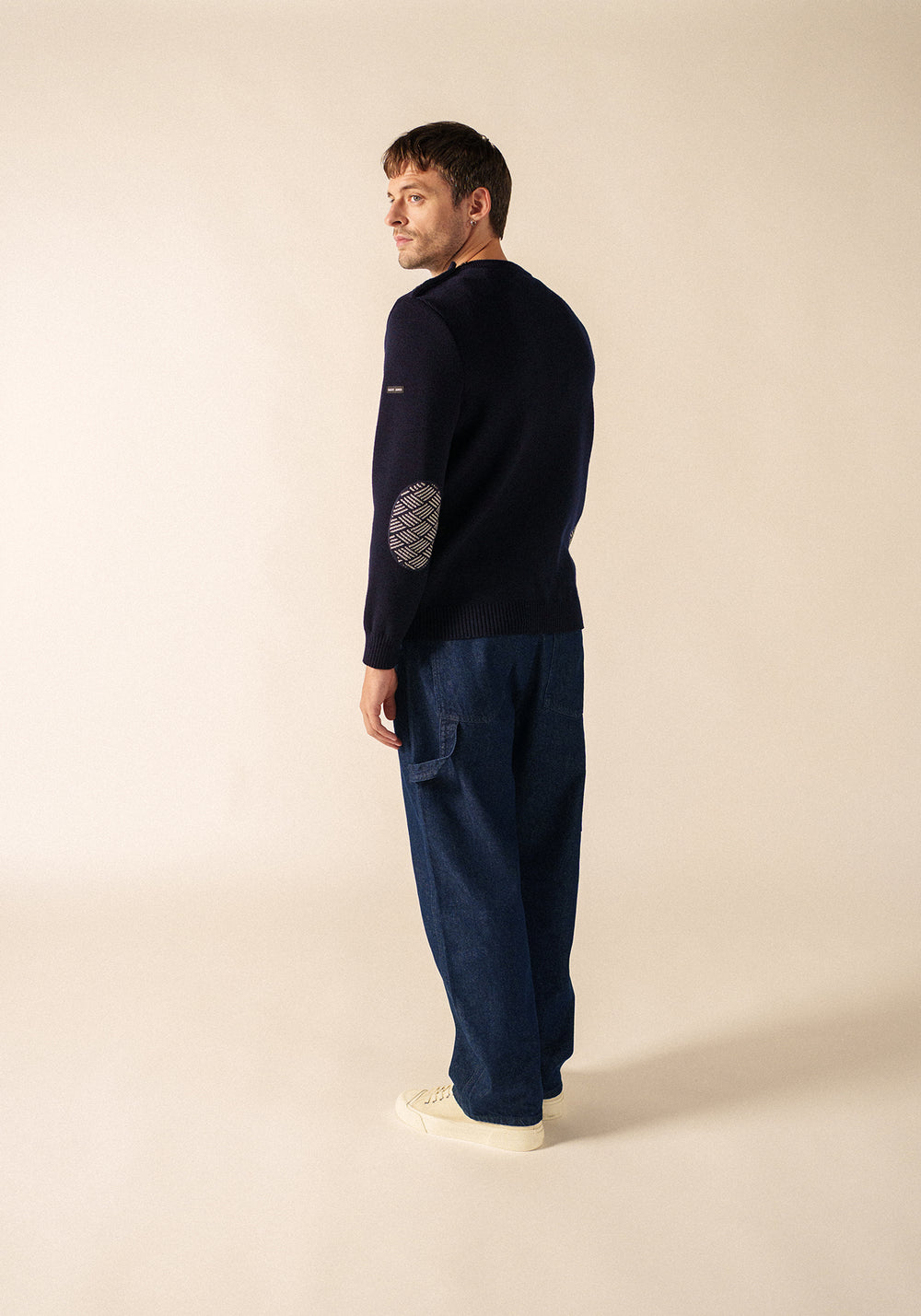 Cancale Equipage sailor jumper (MARINE/ECRU)
