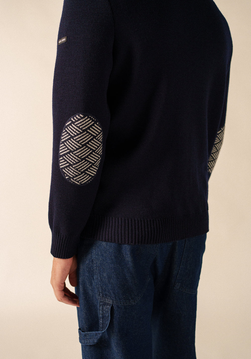 Cancale Equipage sailor jumper (MARINE/ECRU)