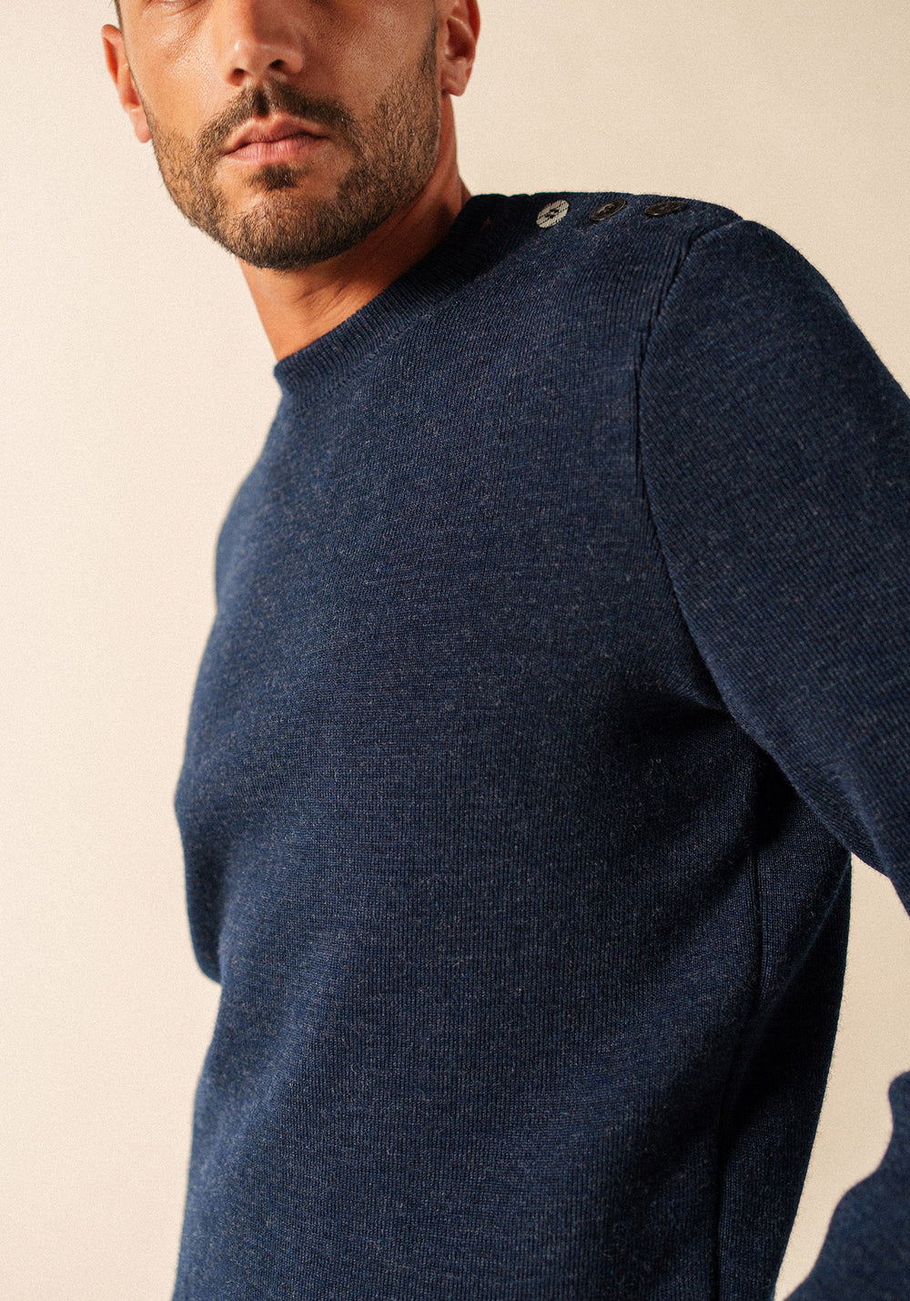 Cancale Equipage sailor jumper (BLEU CHINE/ECRU)