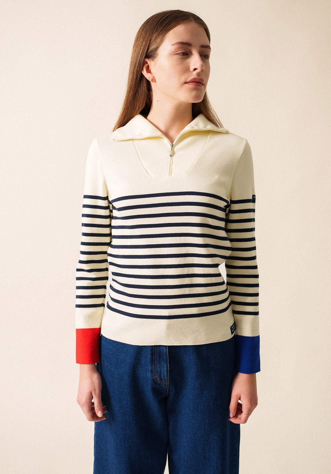 Passerelle tricolour jumper x l'Elysée (BLANC/MULTICO)