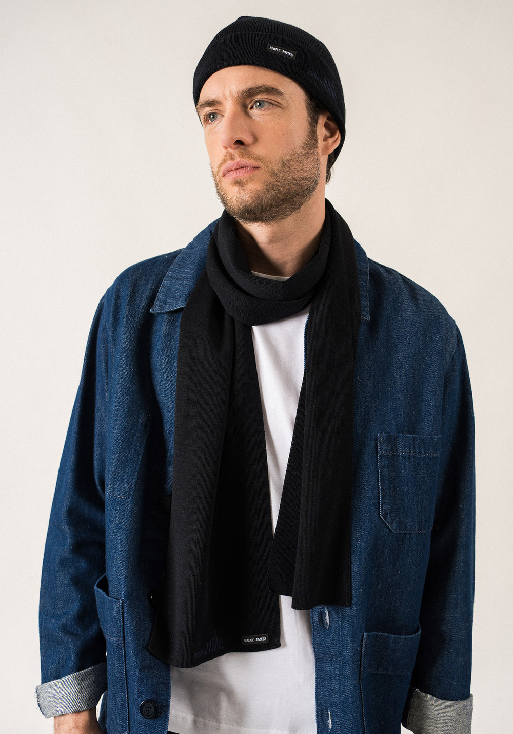 Scarf x le Mont Saint-Michel (NAVY)