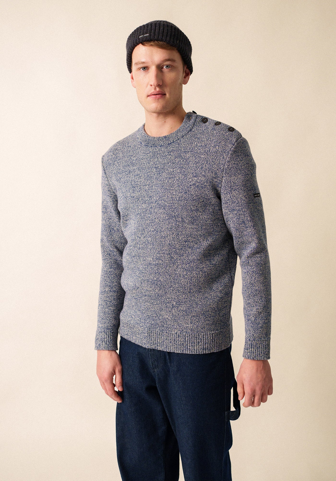 Cancale sailor jumper (JEAN/ECRU)