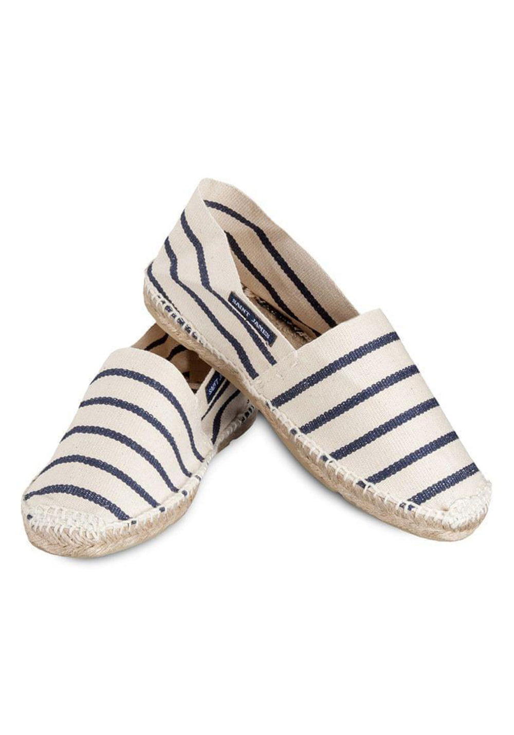 Espadrilles a rayas (BLANCO/MARINO)