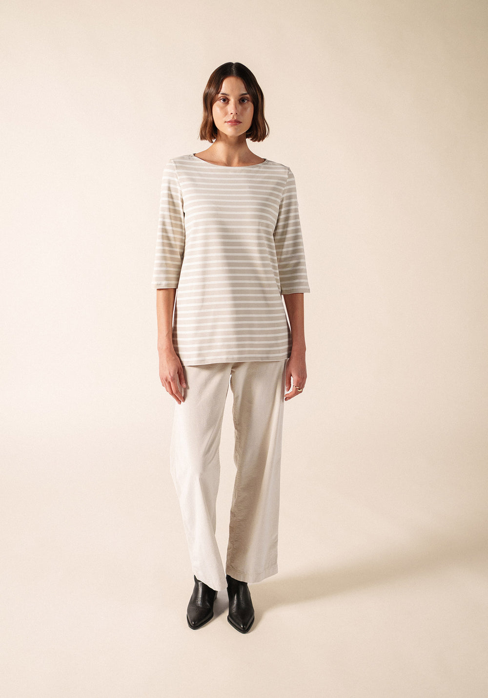Phare Breton shirt (SABLE/ECUME)