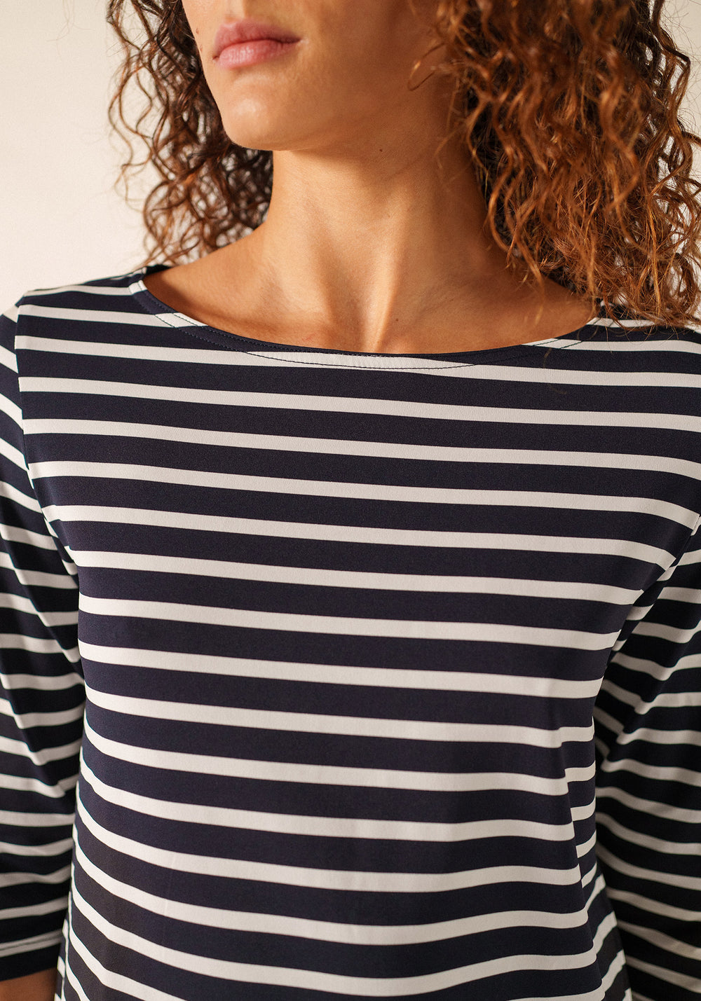 Camisa Phare Breton (NAVY/NEIGE)