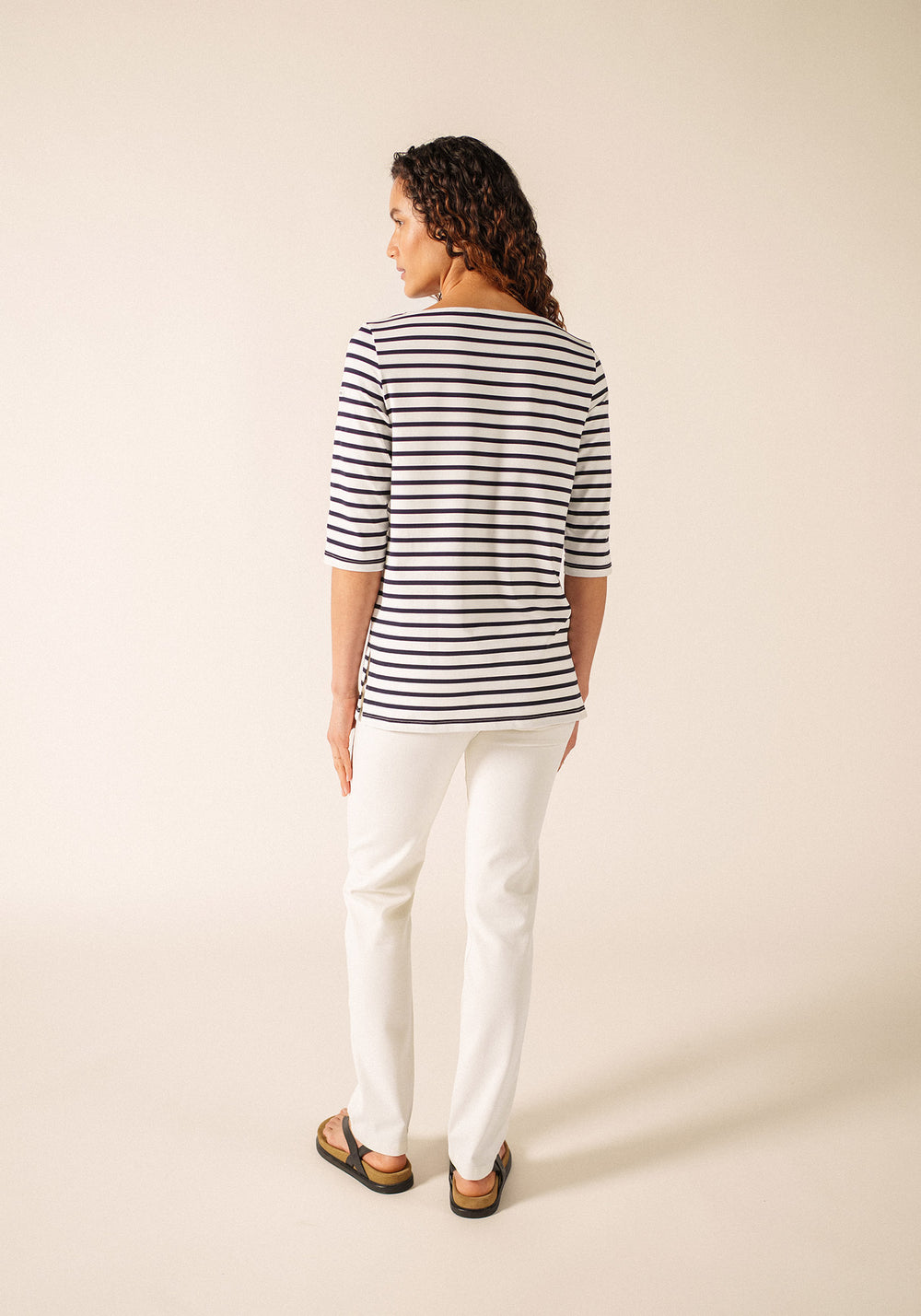 Camisa Phare Breton (NEIGE/NAVY)