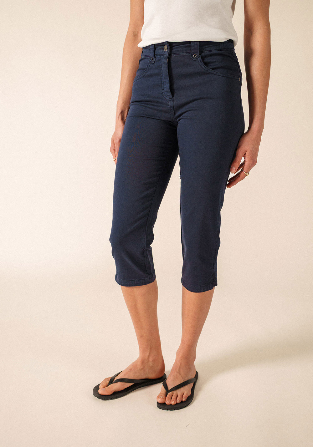 Pantalones capri Elodie (MARINE)