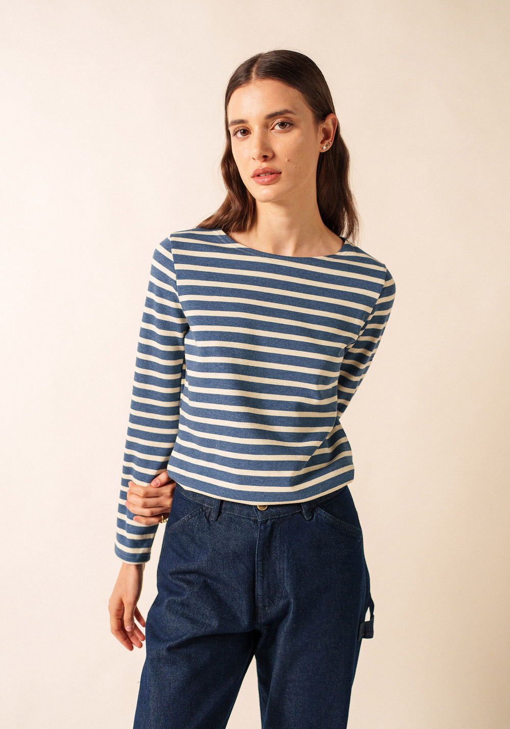 Méridame Breton shirt (JEAN/CHANVRE)