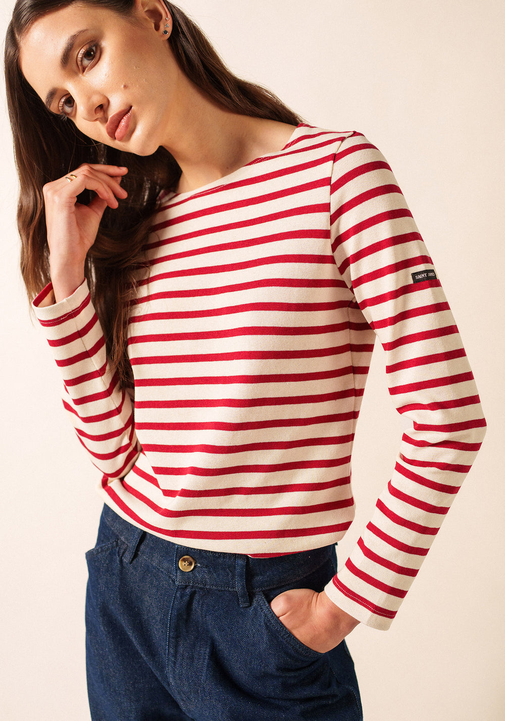Méridame Breton shirt (ECRU/PERSAN)
