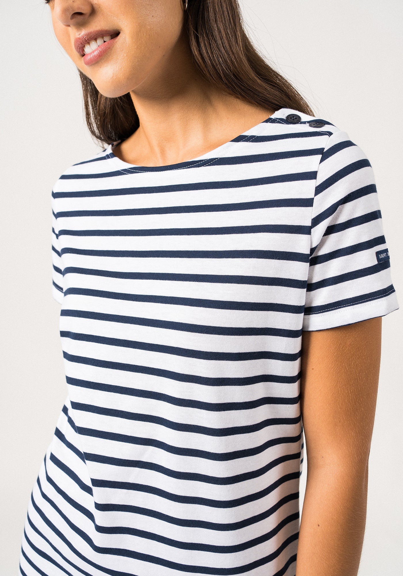 Vestido Villefranche (NEIGE/MARINE)