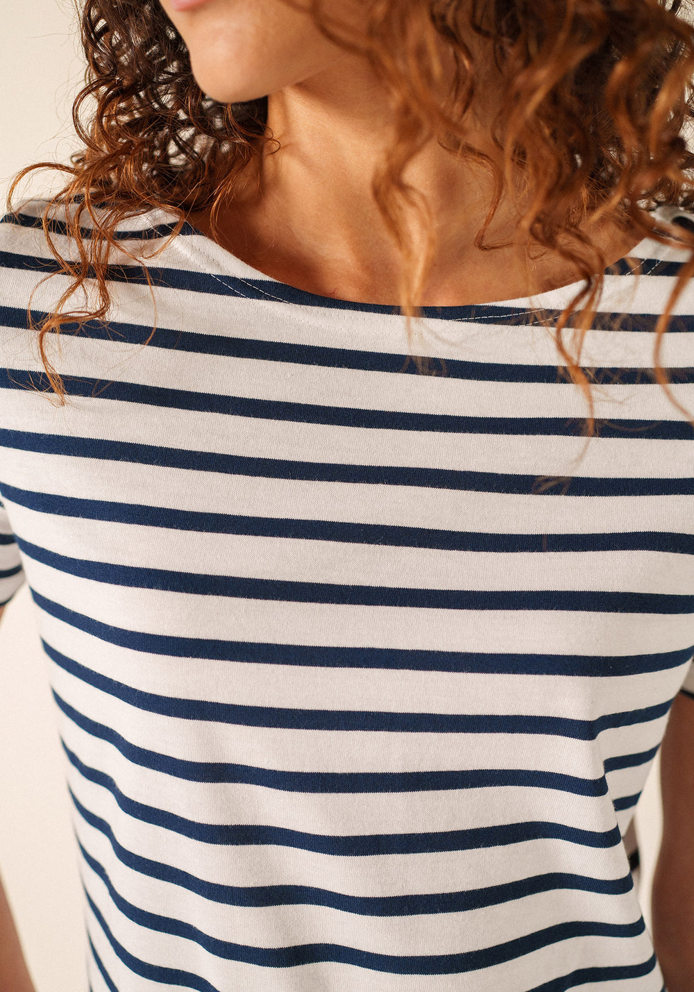 Vestido Villefranche (NEIGE/MARINE)