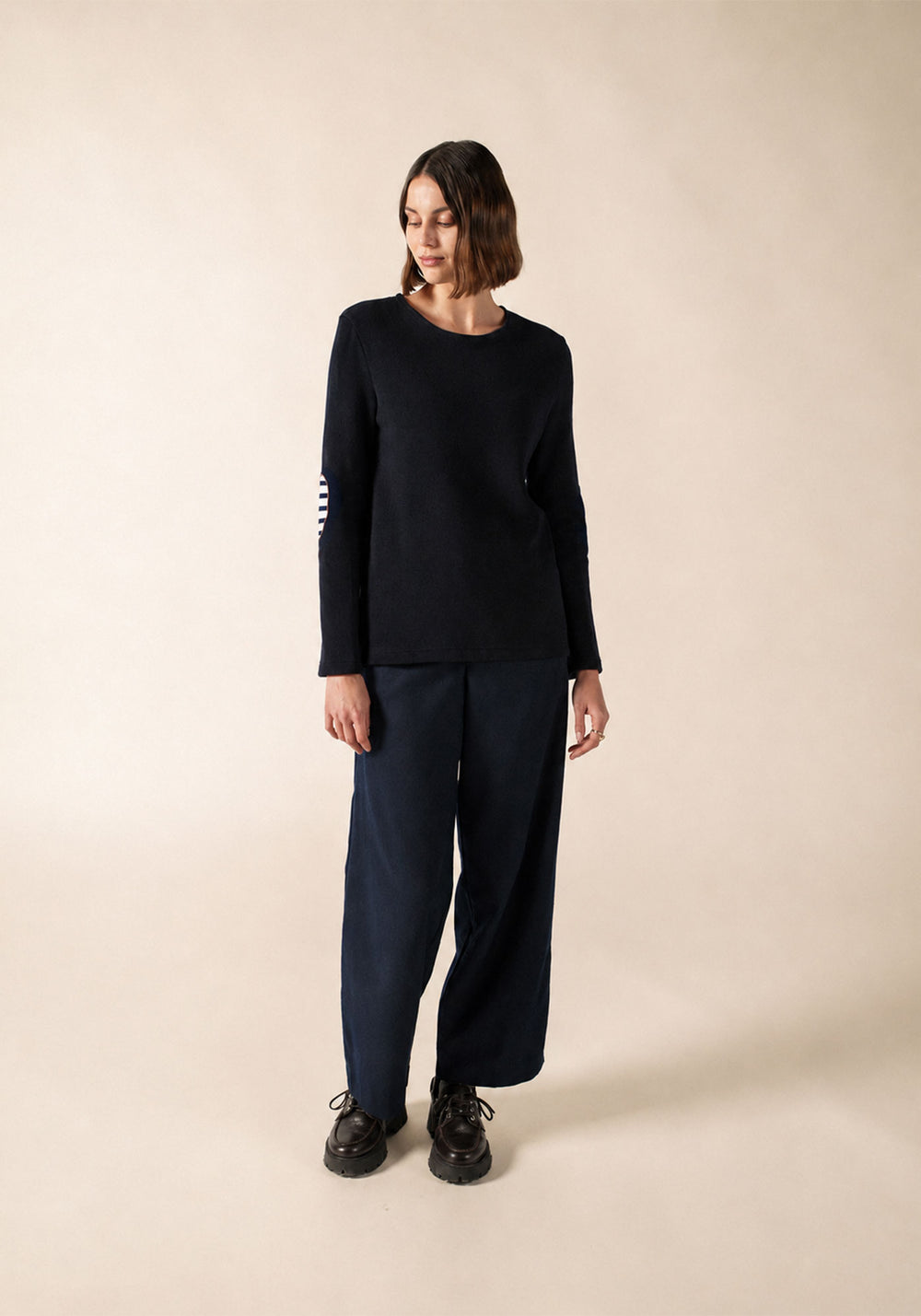 Vaujany jumper (NAVY/TULIPE/TULIPE)