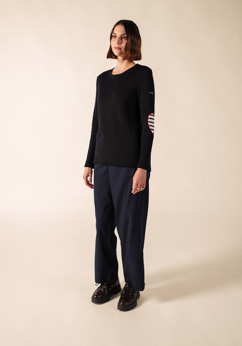 Vaujany jumper (NAVY/ECRU/TULIPE)