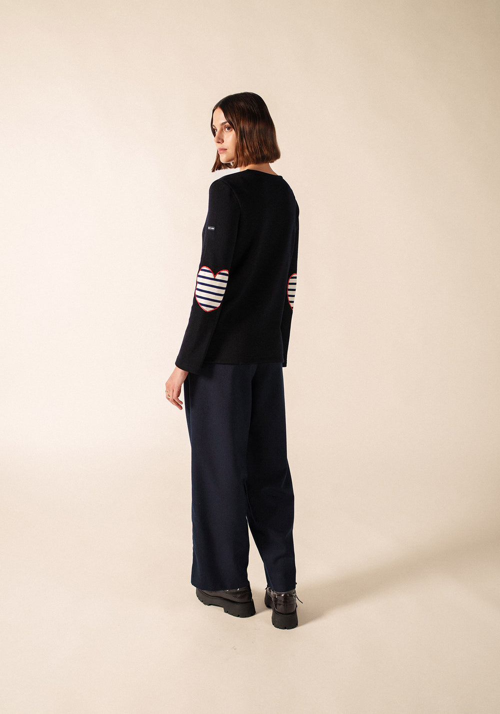 Vaujany jumper (NAVY/ECRU/TULIPE)