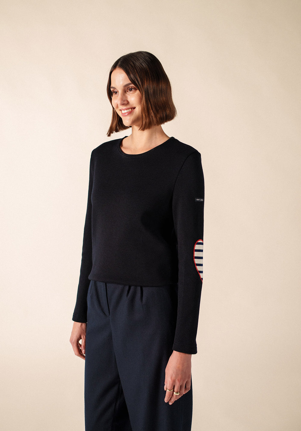 Vaujany jumper (NAVY/ECRU/TULIPE)