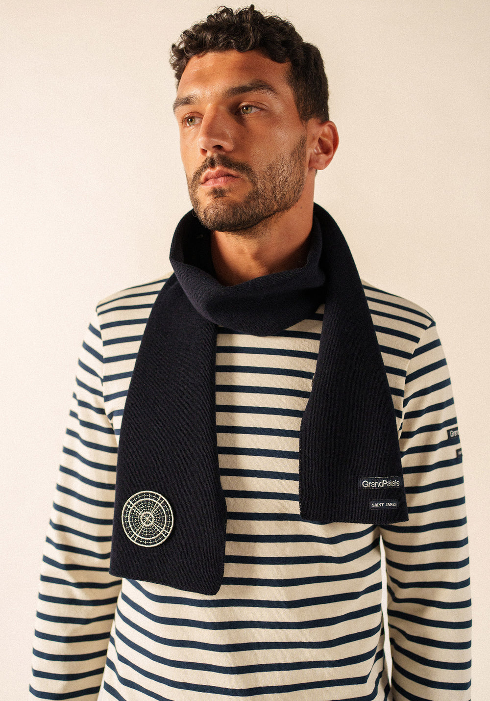 Grand Palais Scarf (NAVY)