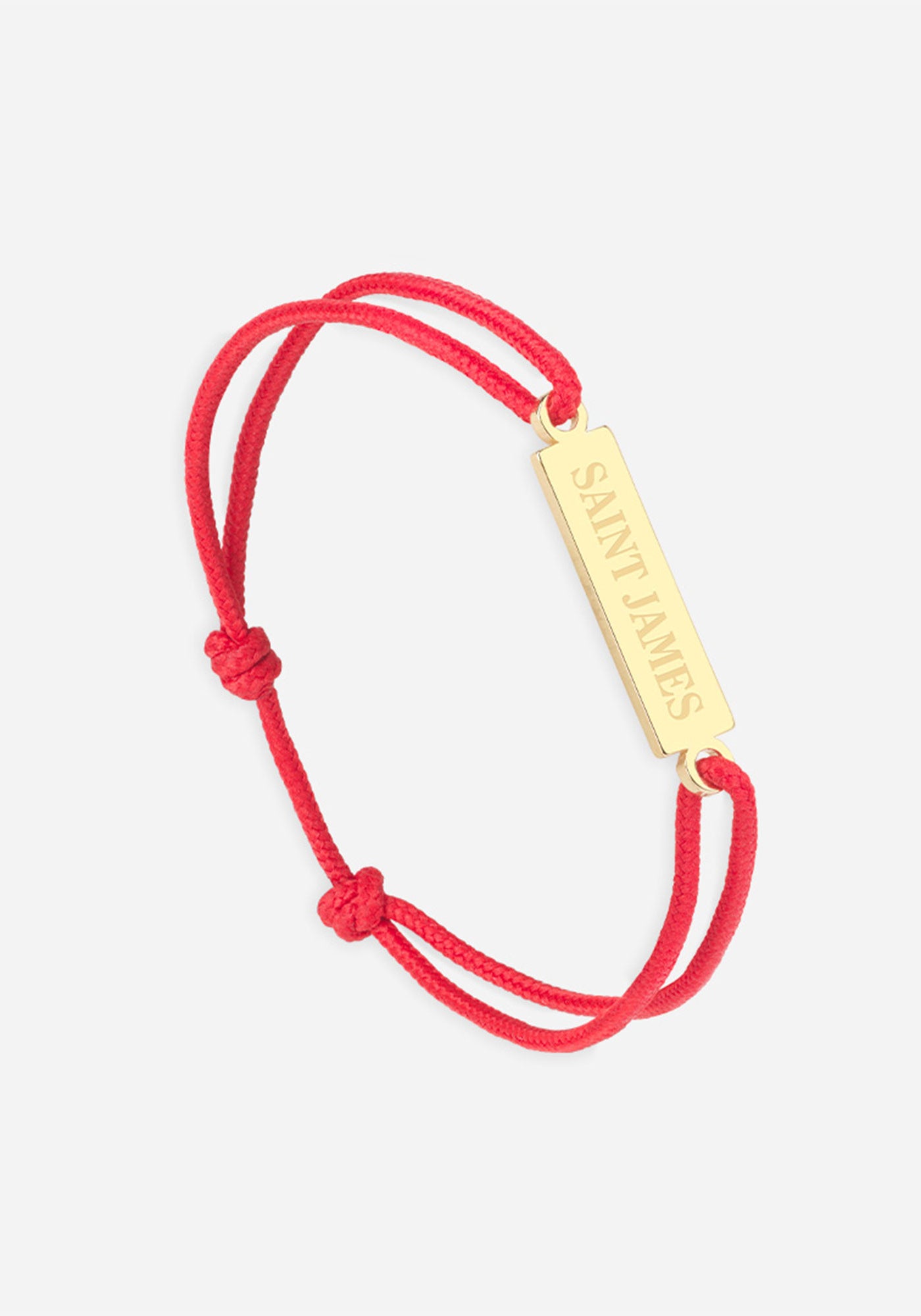 Logo bracelet x Le Vent à la Française (OR/ROUGE)