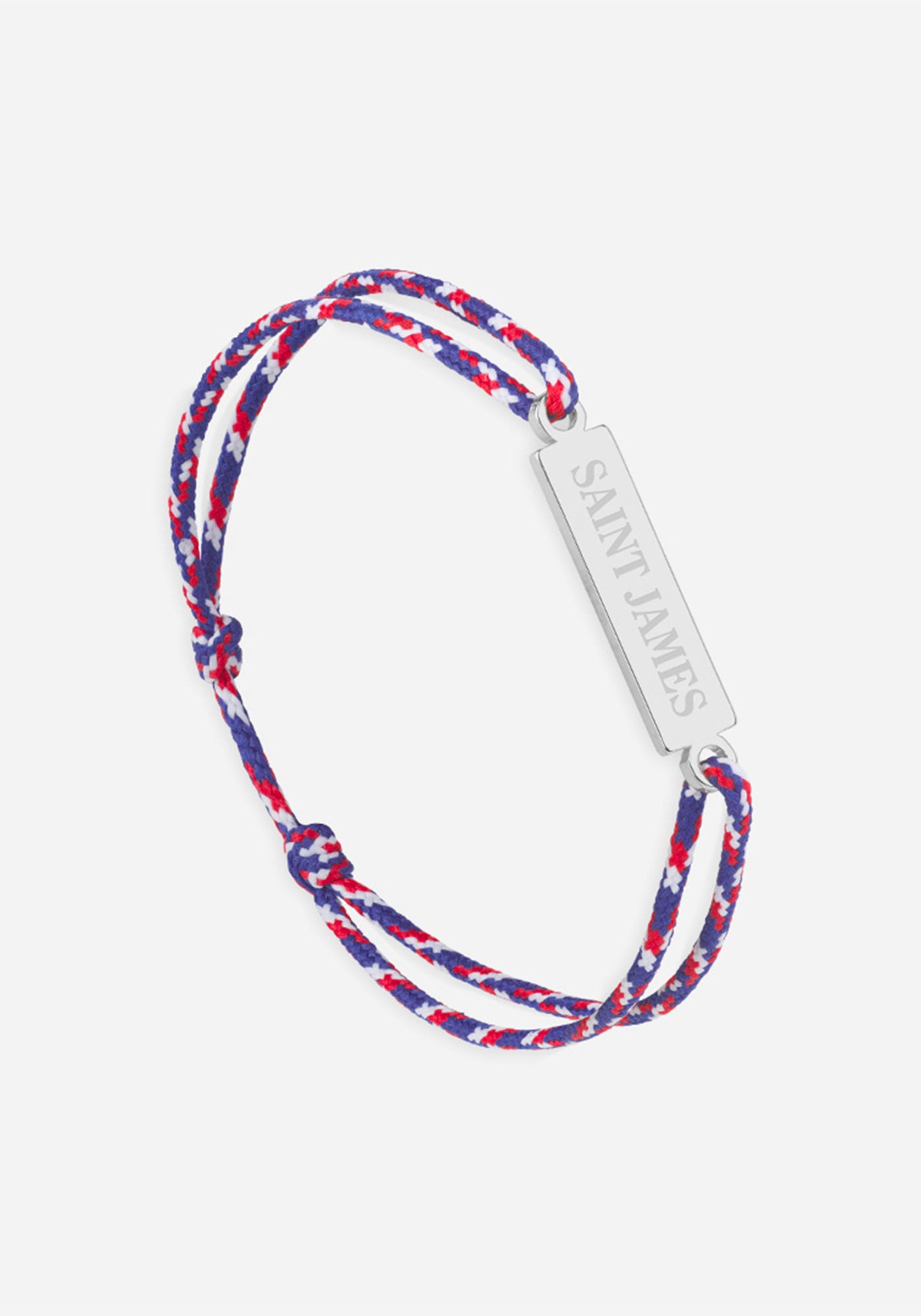 Logo bracelet x Le Vent à la Française (ARGENT/TRICOLORE)