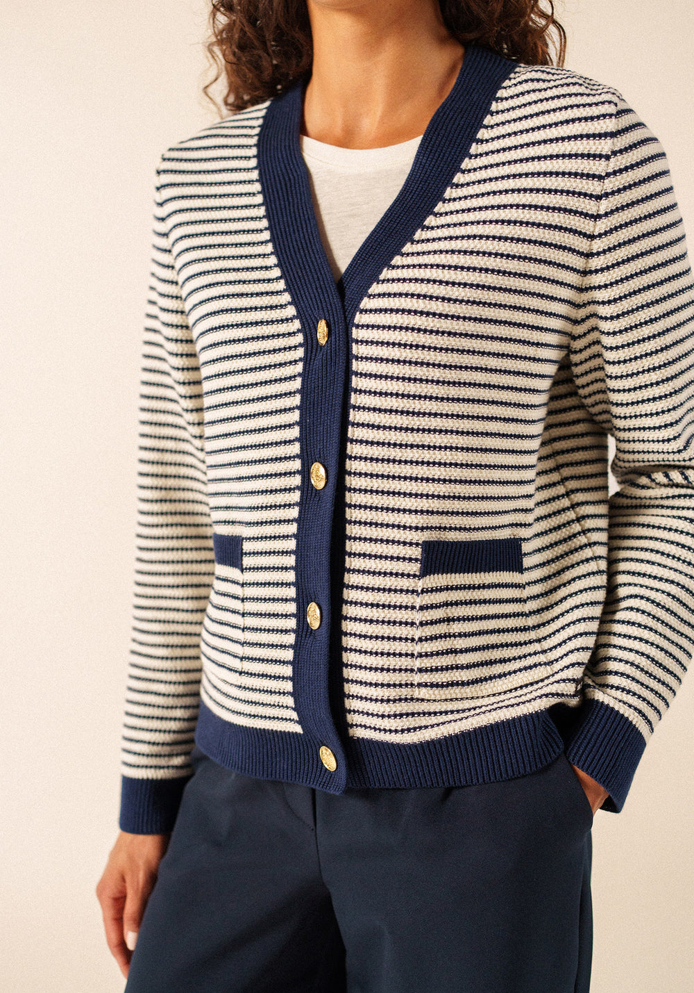 Istres Cardigan (ECUME/MARINE)
