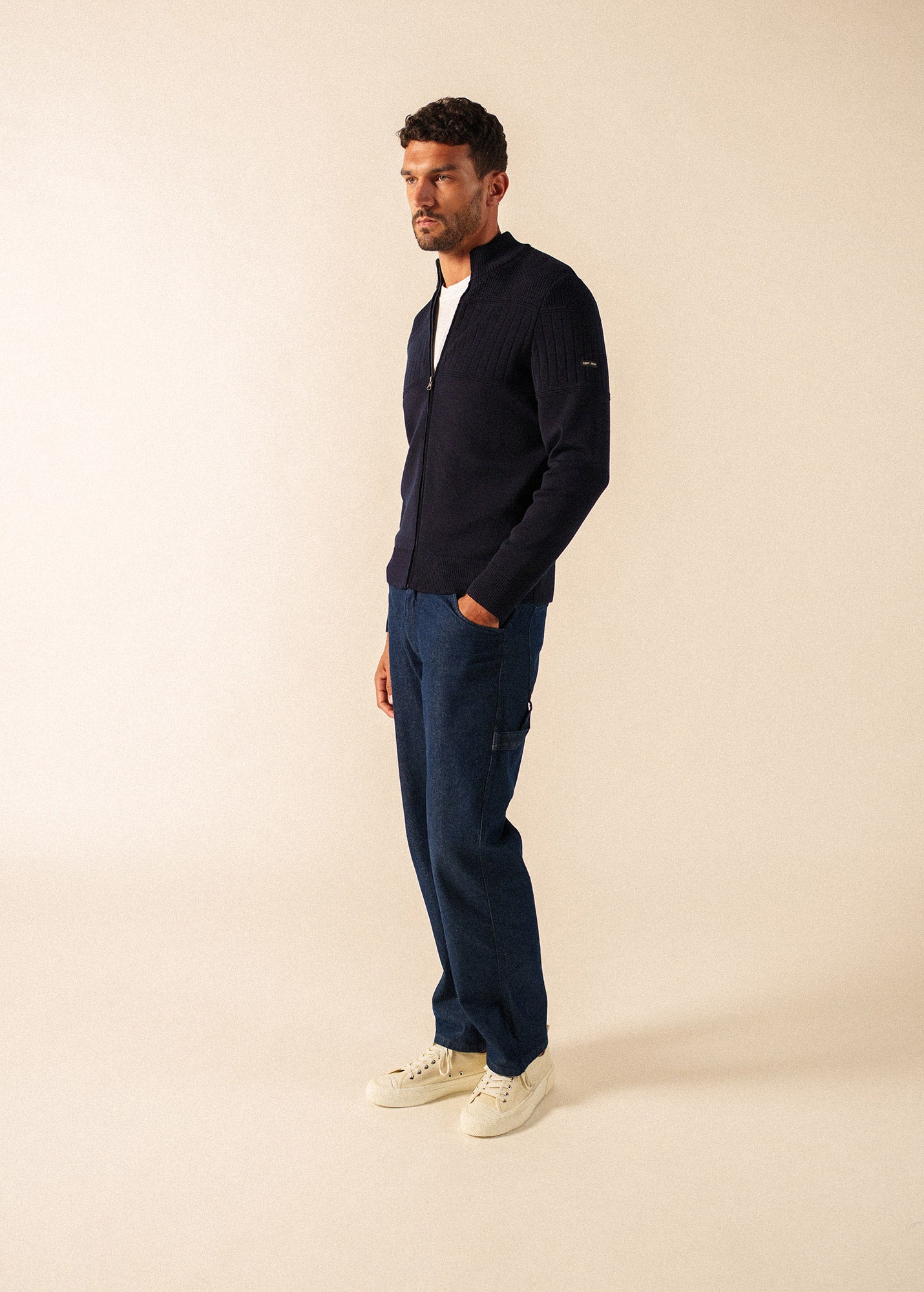 Gabier Cardigan - wool - Men • SAINT JAMES [EU]