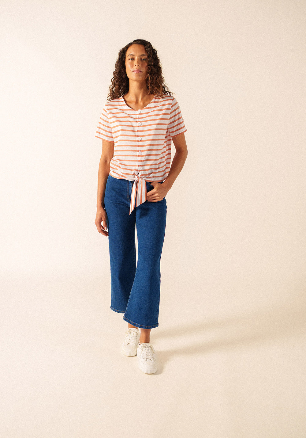 Camiseta Mistral (NEIGE/ARGILE)