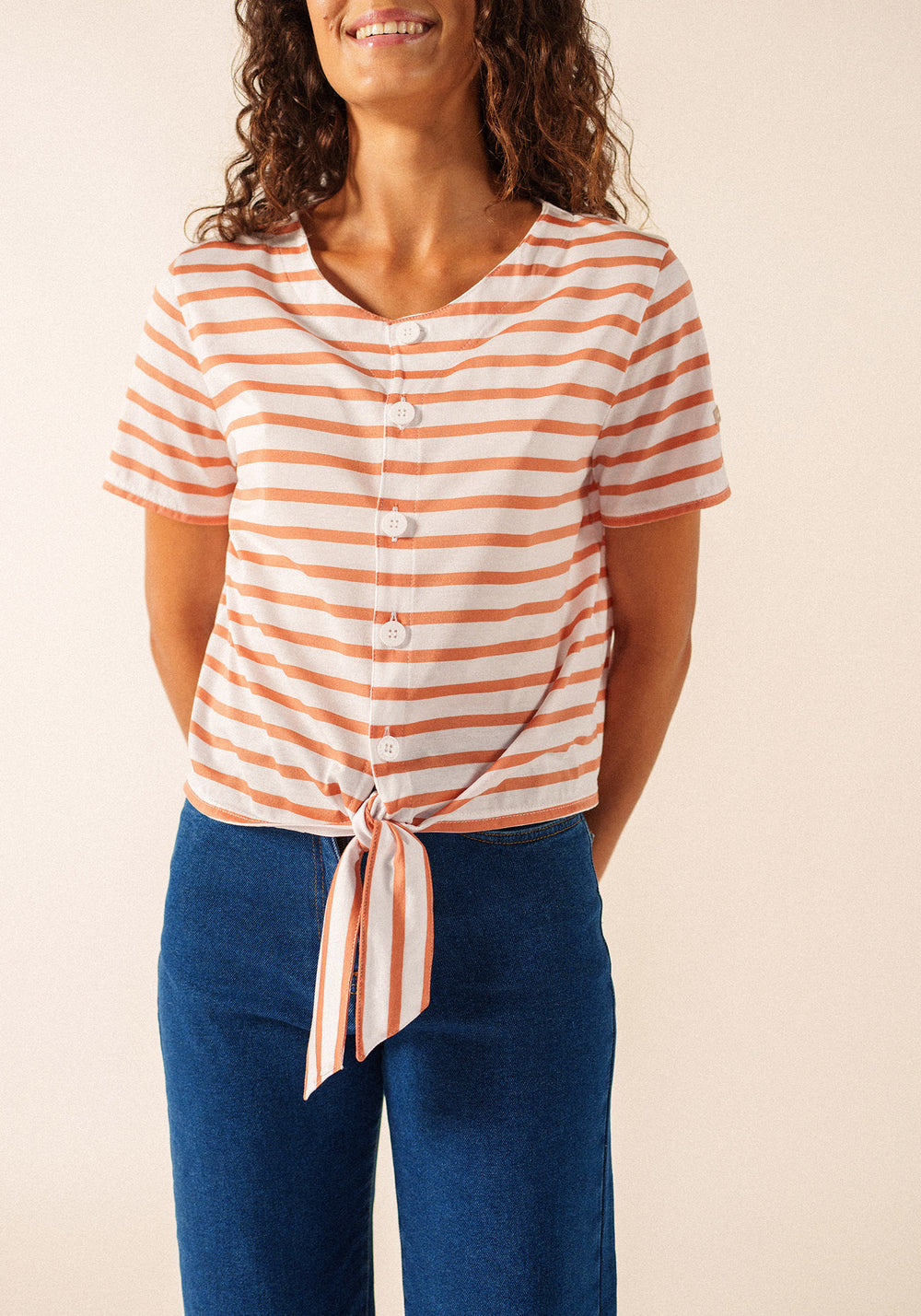 Camiseta Mistral (NEIGE/ARGILE)