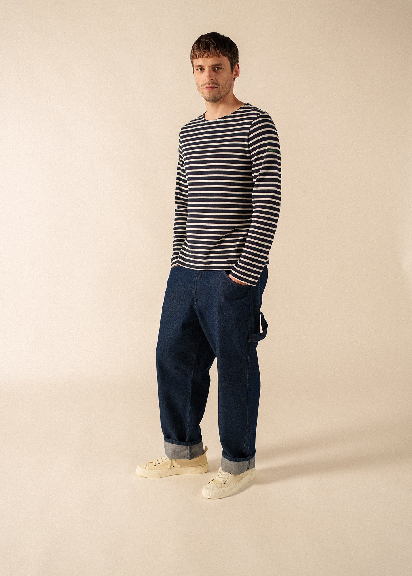 Minquiers Sailor Striped Shirt - Glow-in-the-Dark - Unisex • SAINT
