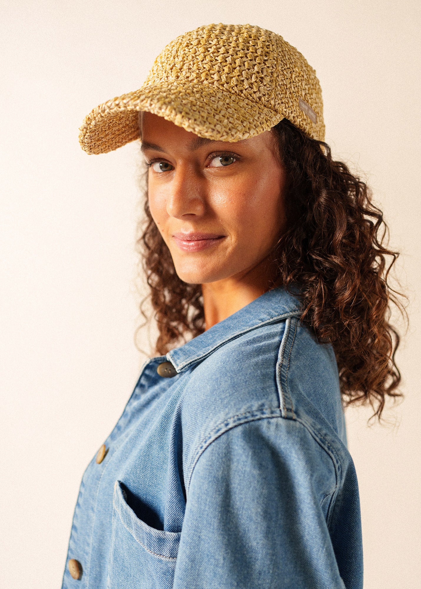 Raffia Cap - raffia • SAINT JAMES [EU]