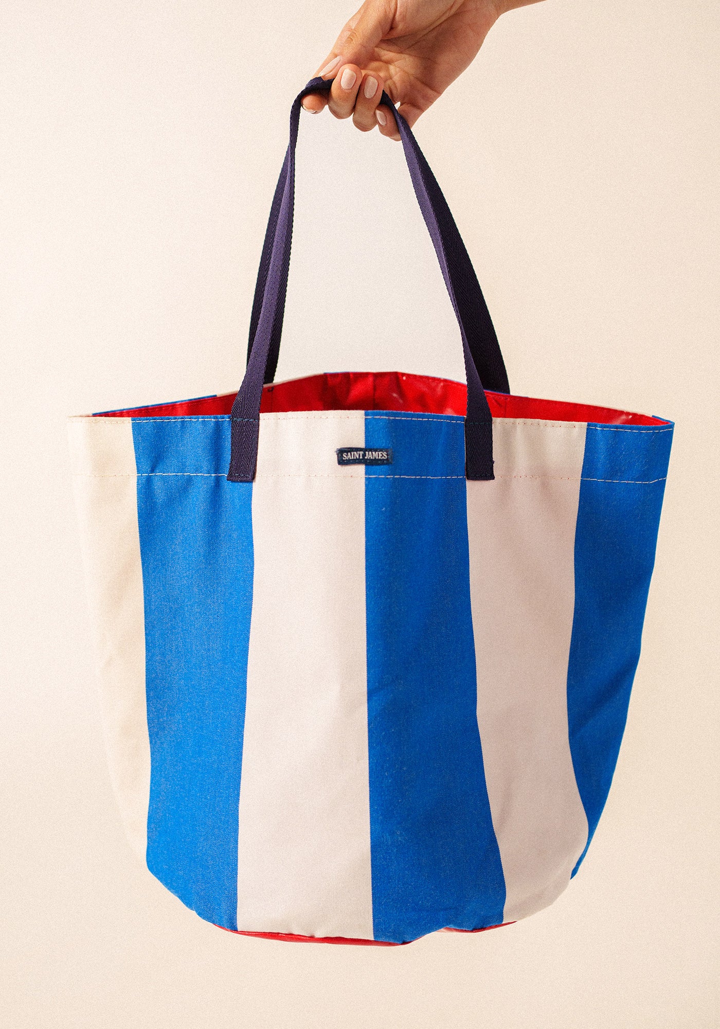 Bolso reversible Play (AZUL/BLANCO/ROJO)