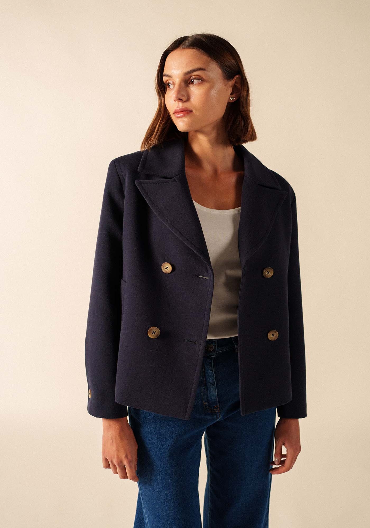 Ste Cathy Jacket (MARINE)