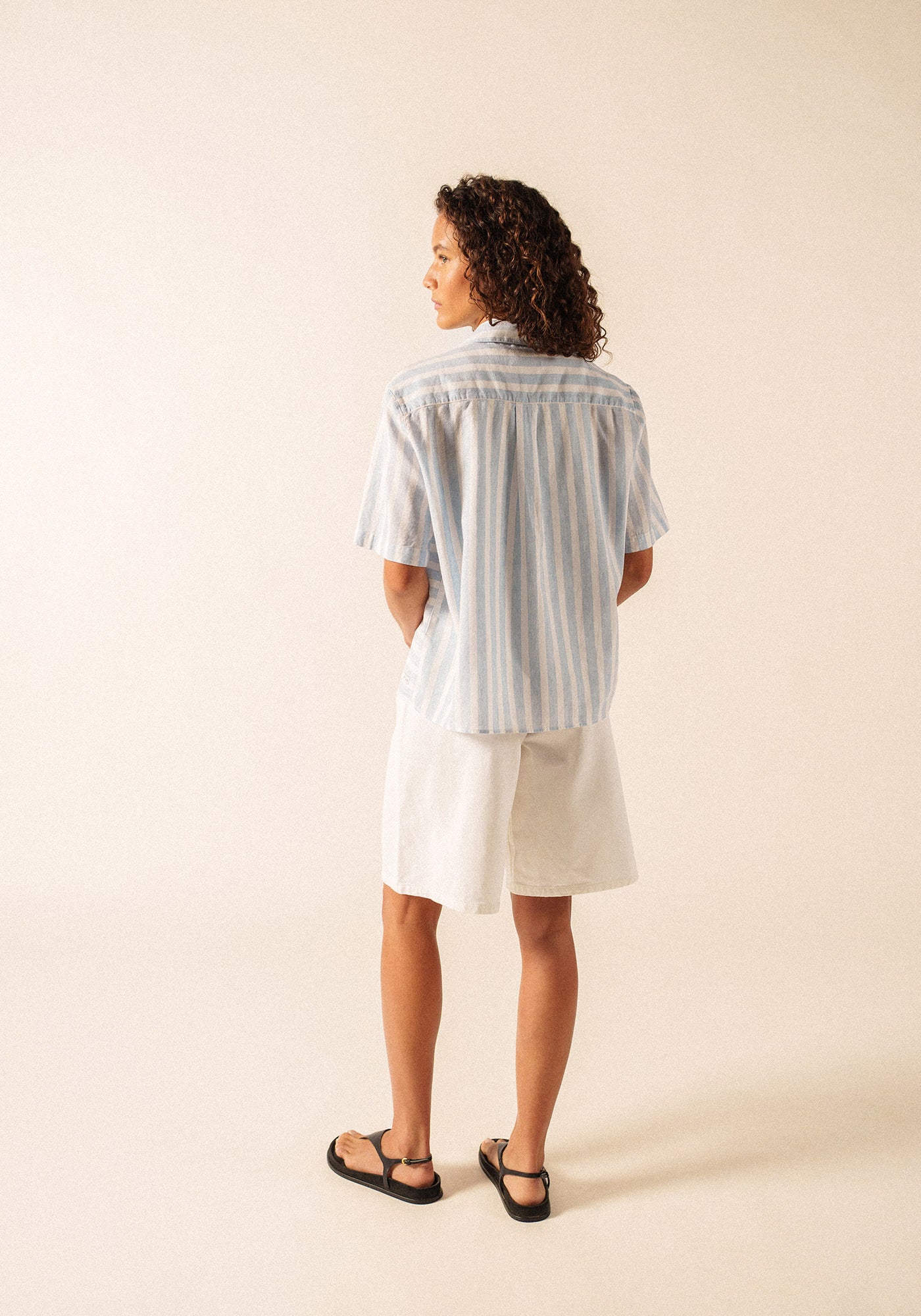 Camisa Alma (BLANCO/AZUL)