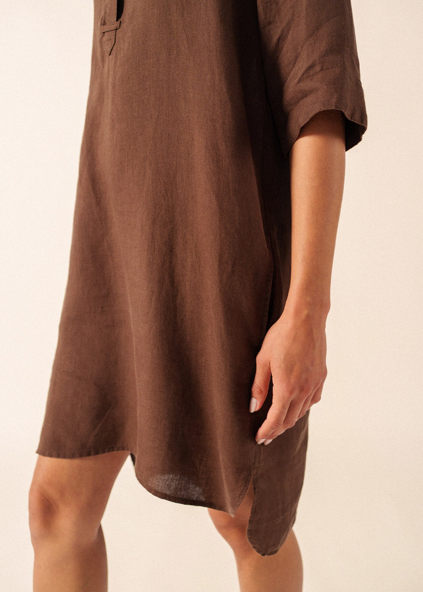 Léonie Dress - linen - Women • SAINT JAMES [EU]