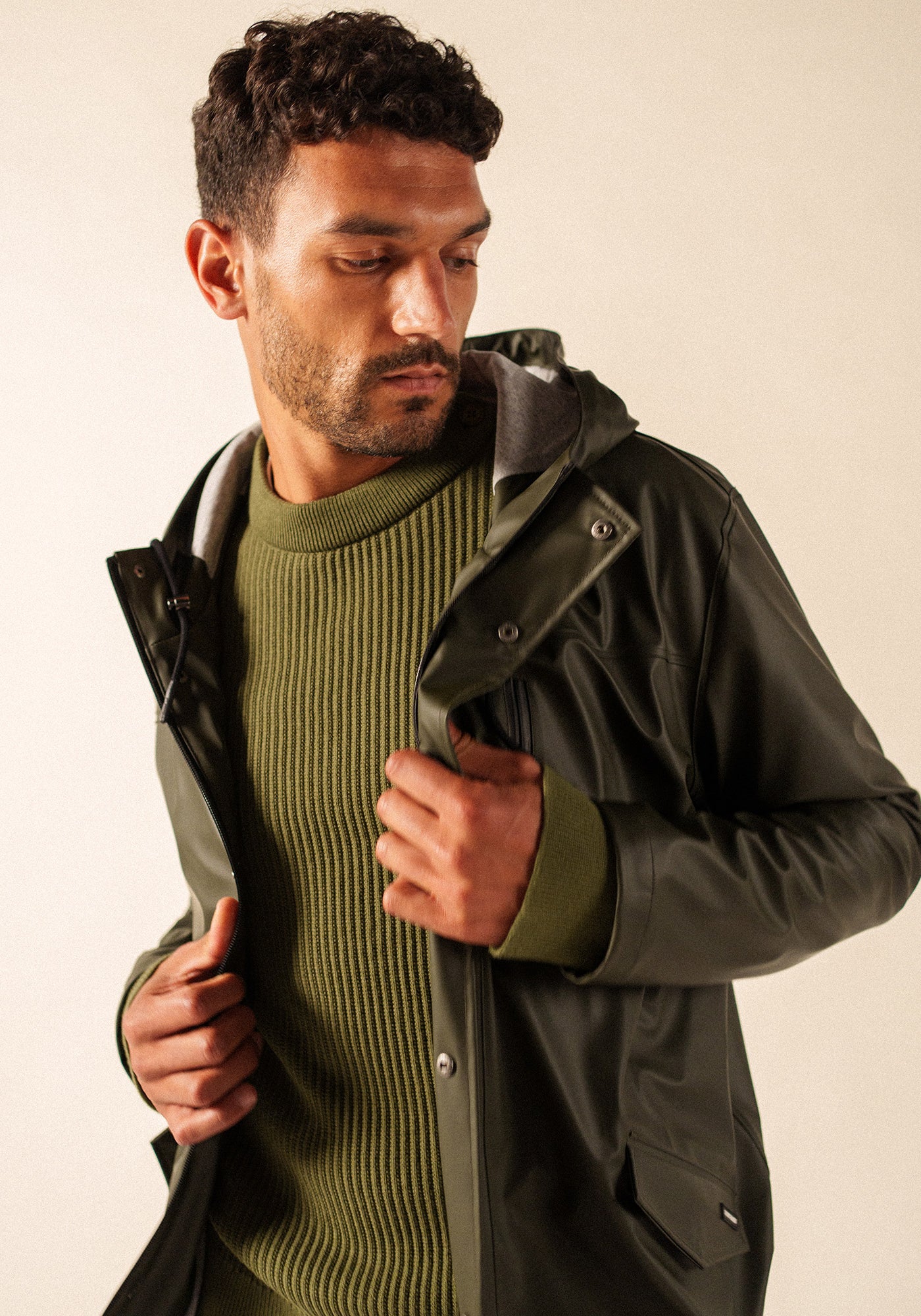 St Hélio Raincoat (ALGUE)