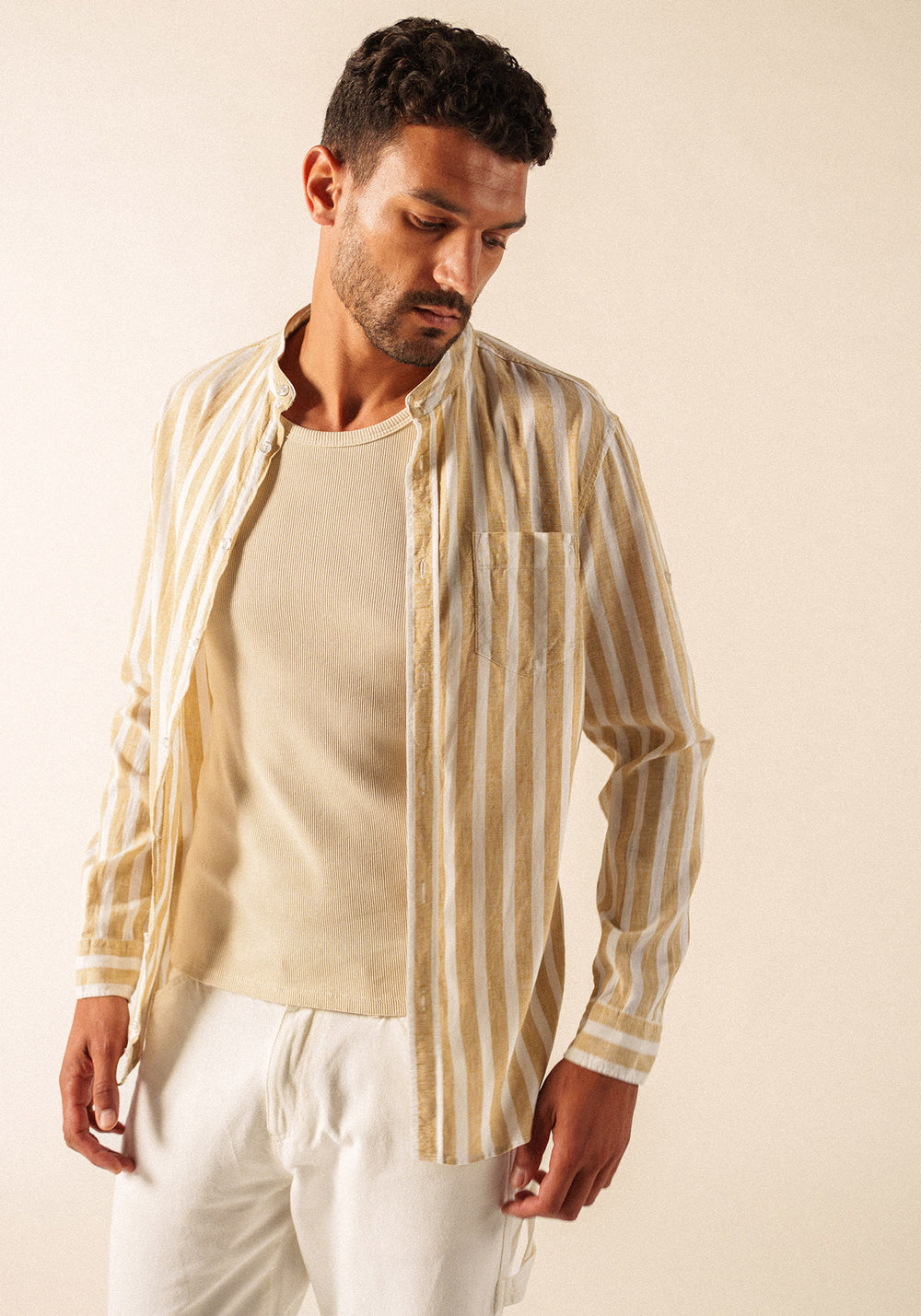 Liam Shirt (BLANC/PLAGE)