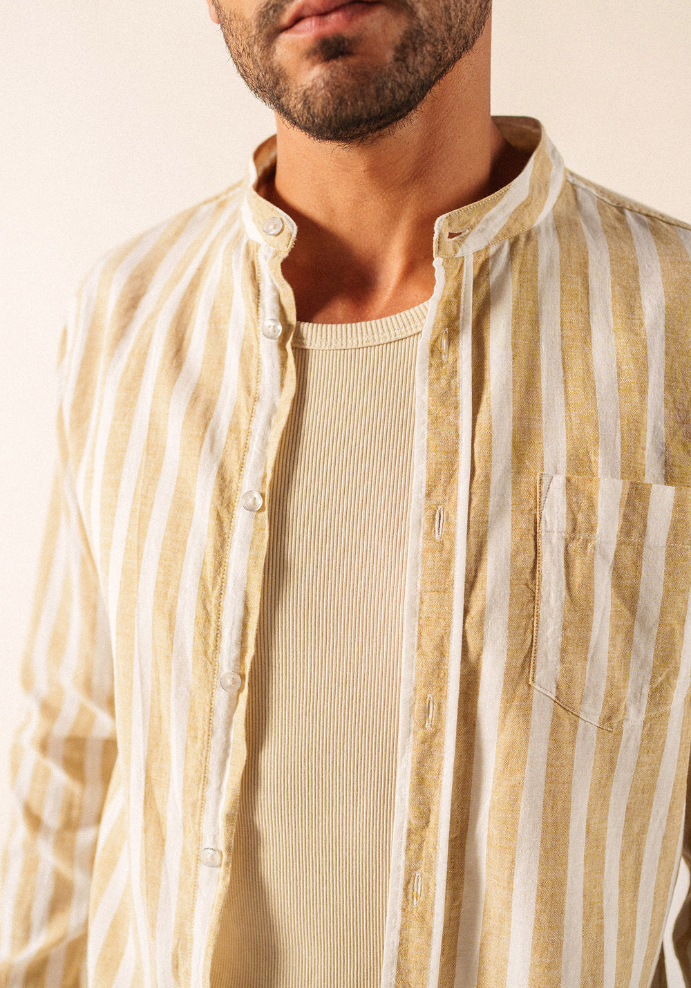 Liam Shirt (BLANC/PLAGE)