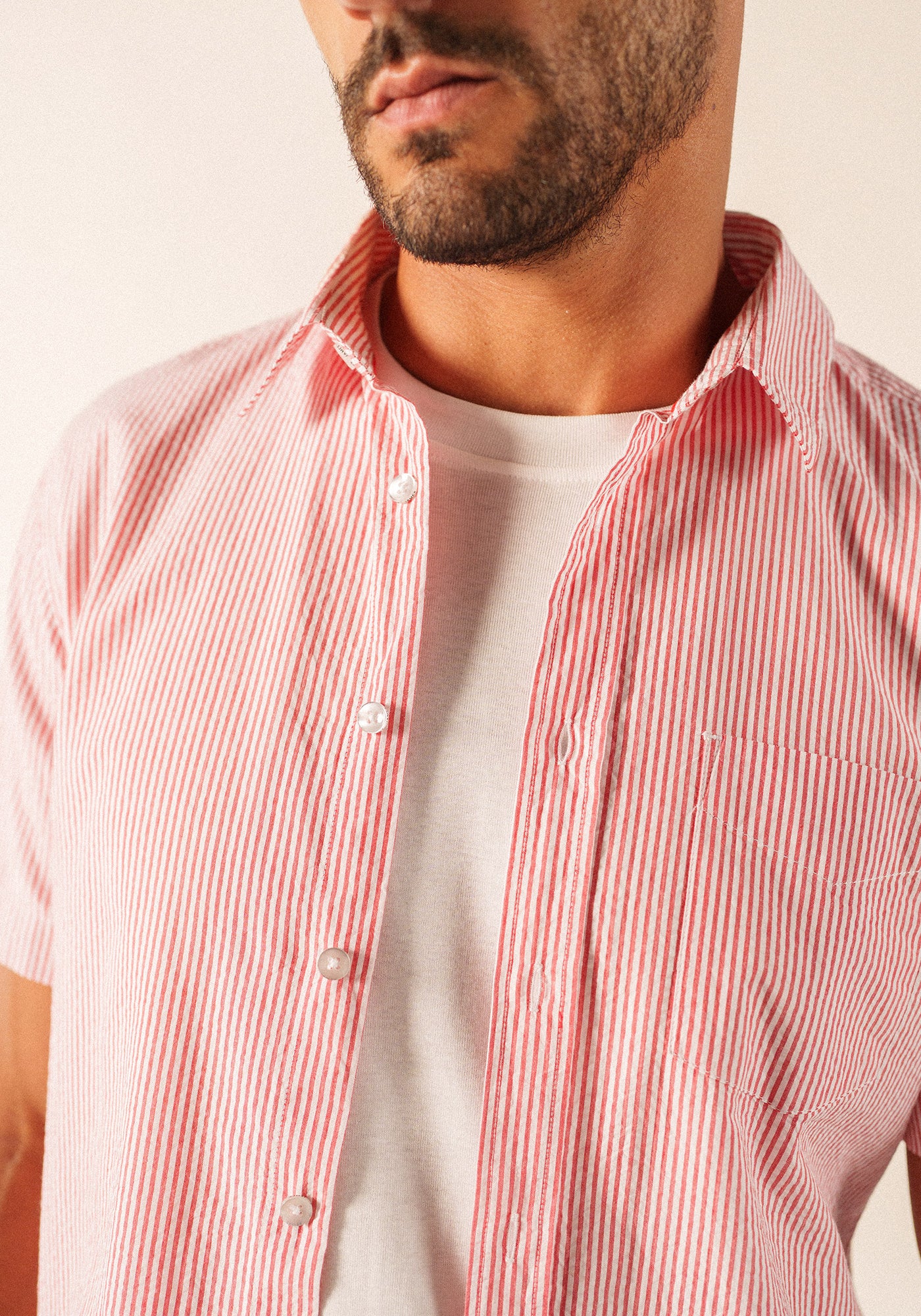 Camisa Jack (PIGMENTO/BLANCO)