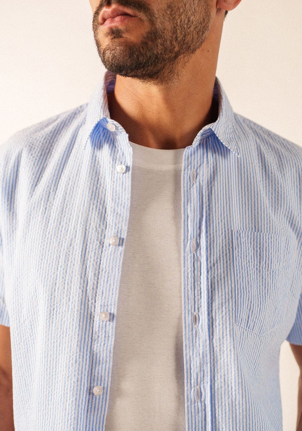 Camisa Jack (AZUL/BLANCO)