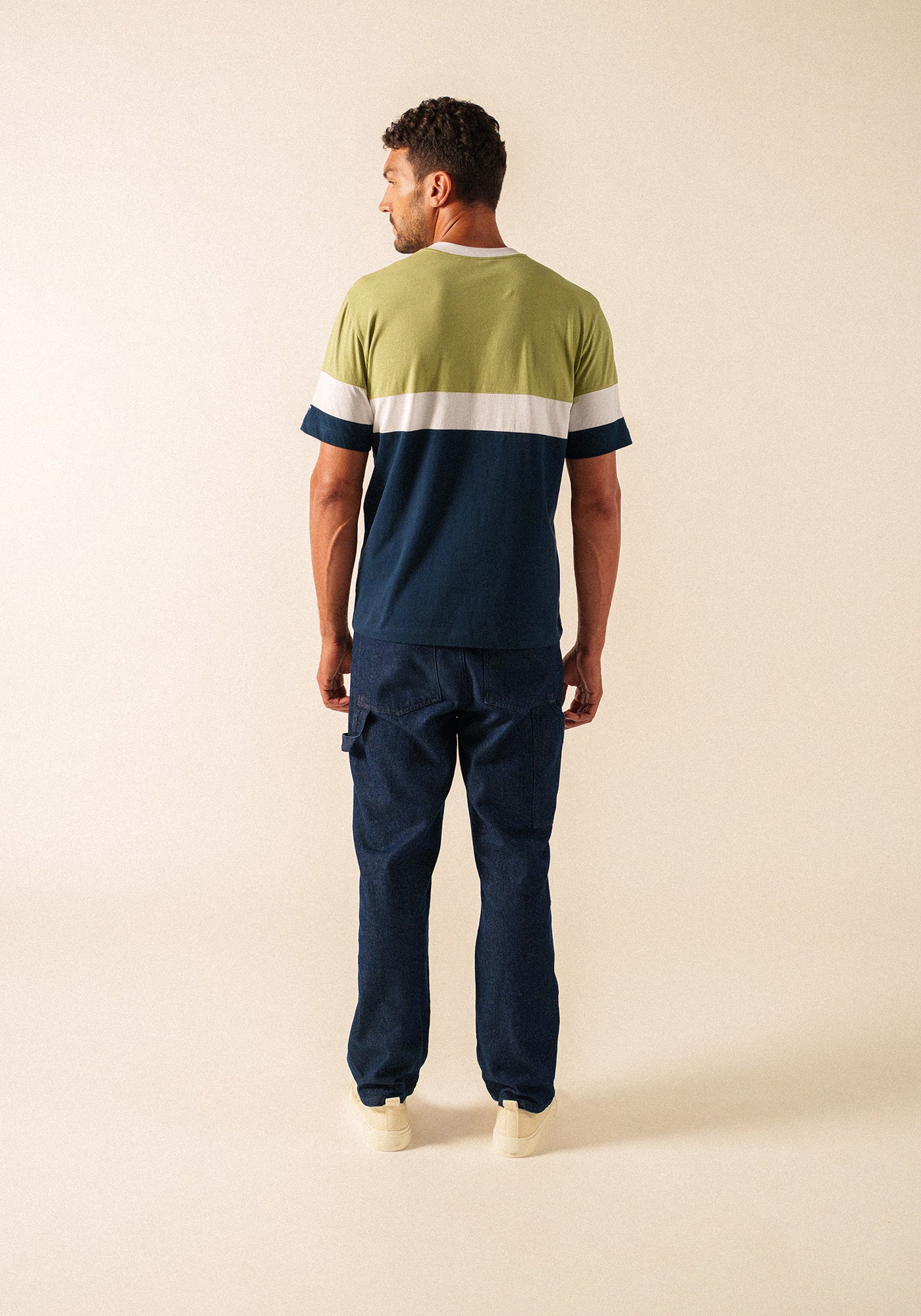 Peyo T-shirt (OIL/MARINE)