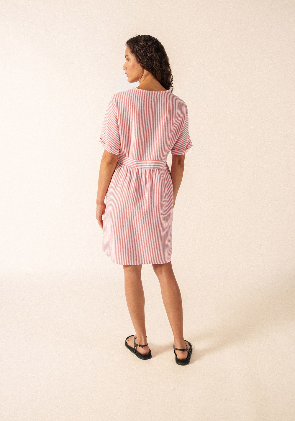 Vestido Mathilde (BLANCO/PIGMENTO)