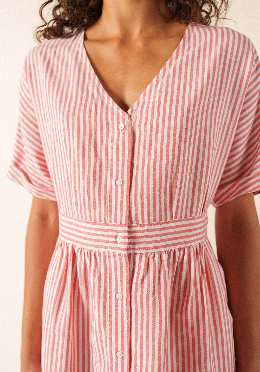 Vestido Mathilde (BLANCO/PIGMENTO)