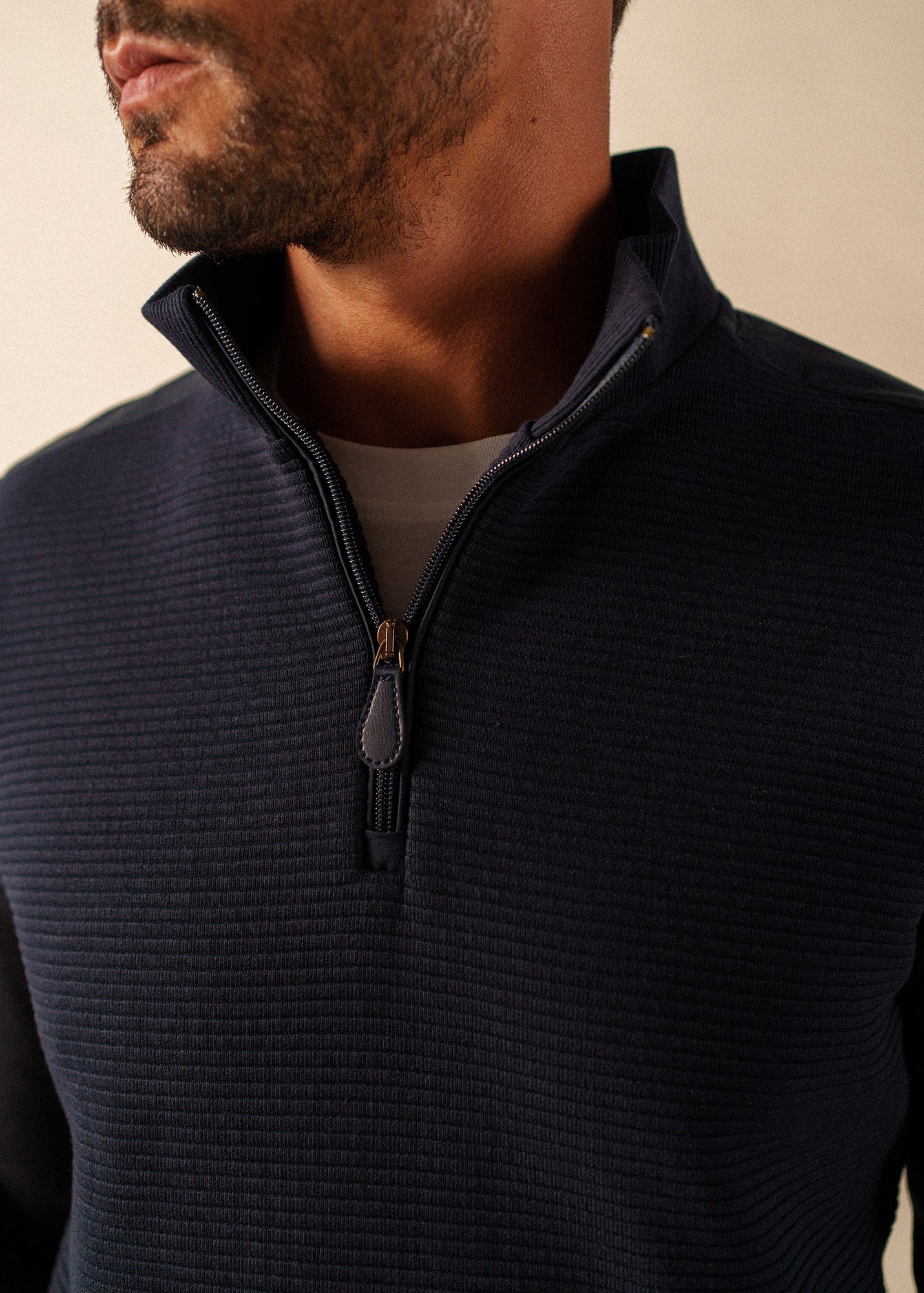 Malo Jumper - zip collar - Men • SAINT JAMES [EU]