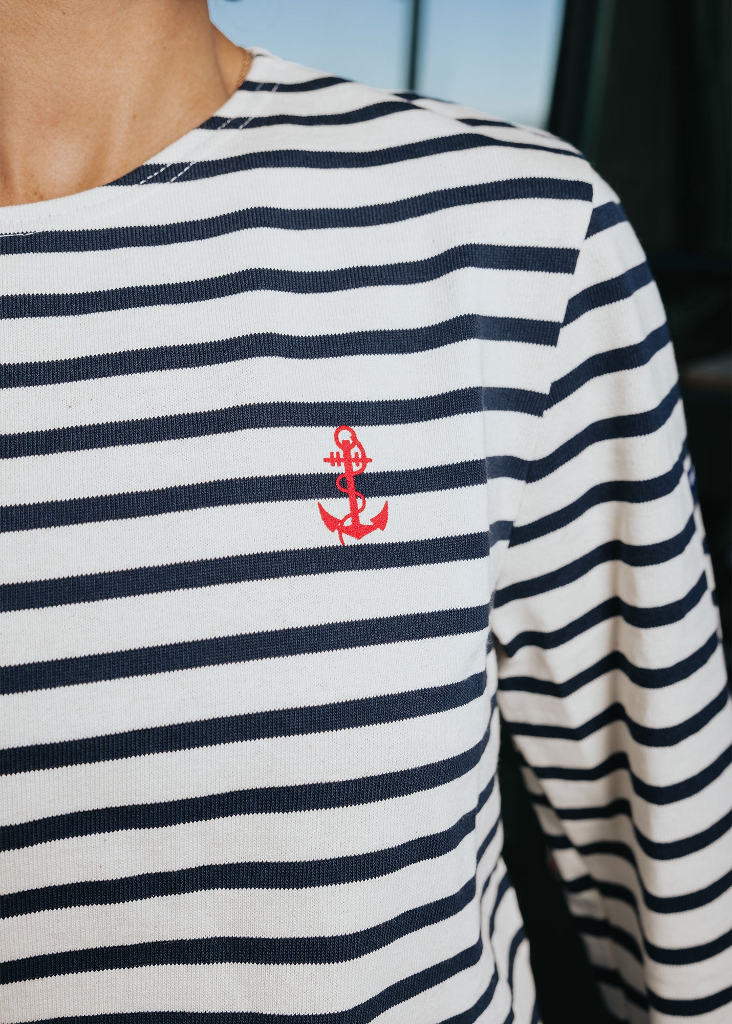 Frégate Sailor Striped Shirt x Marine nationale - straight cut