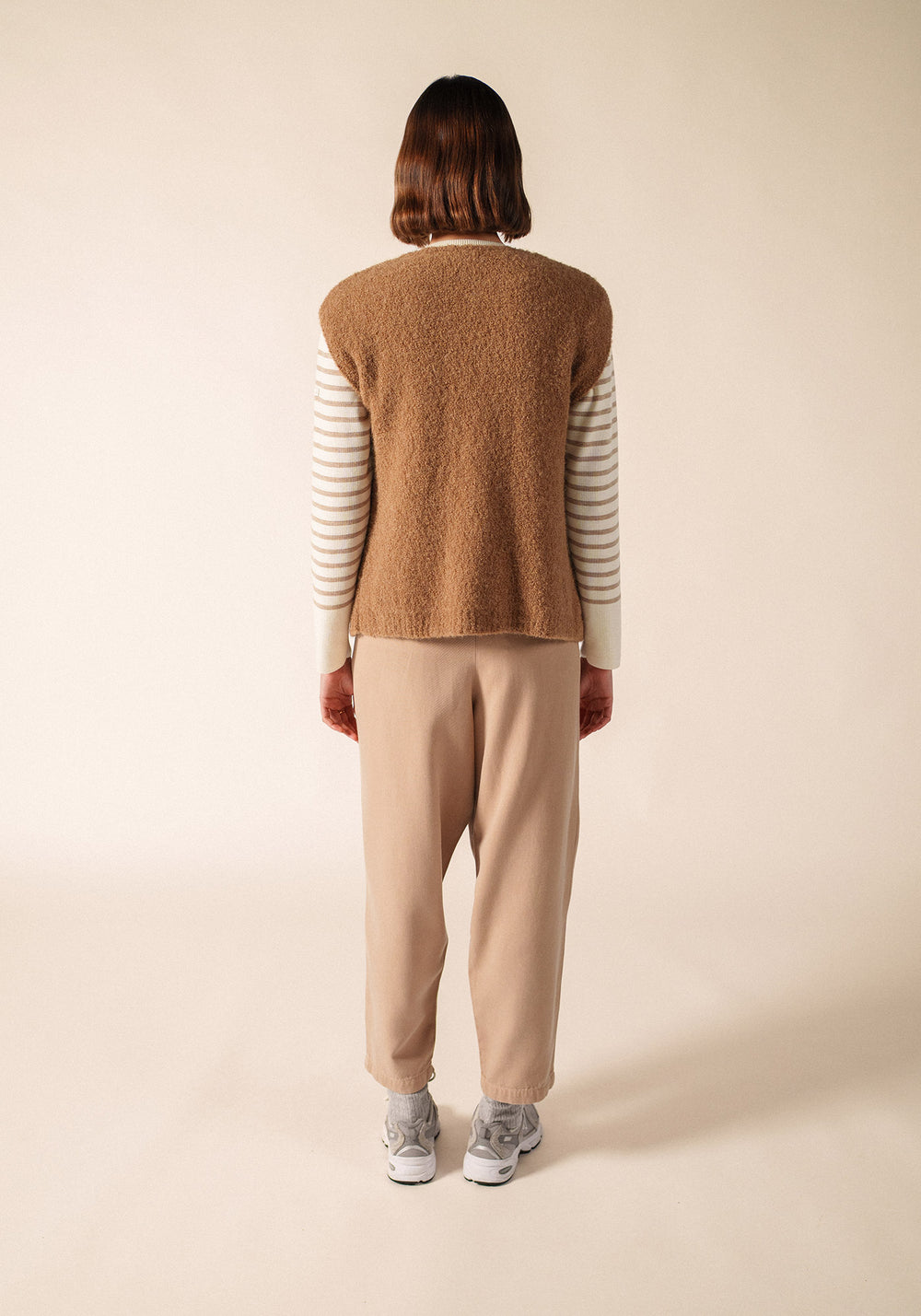 Cadéac Cardigan (BEIGE FONCE)