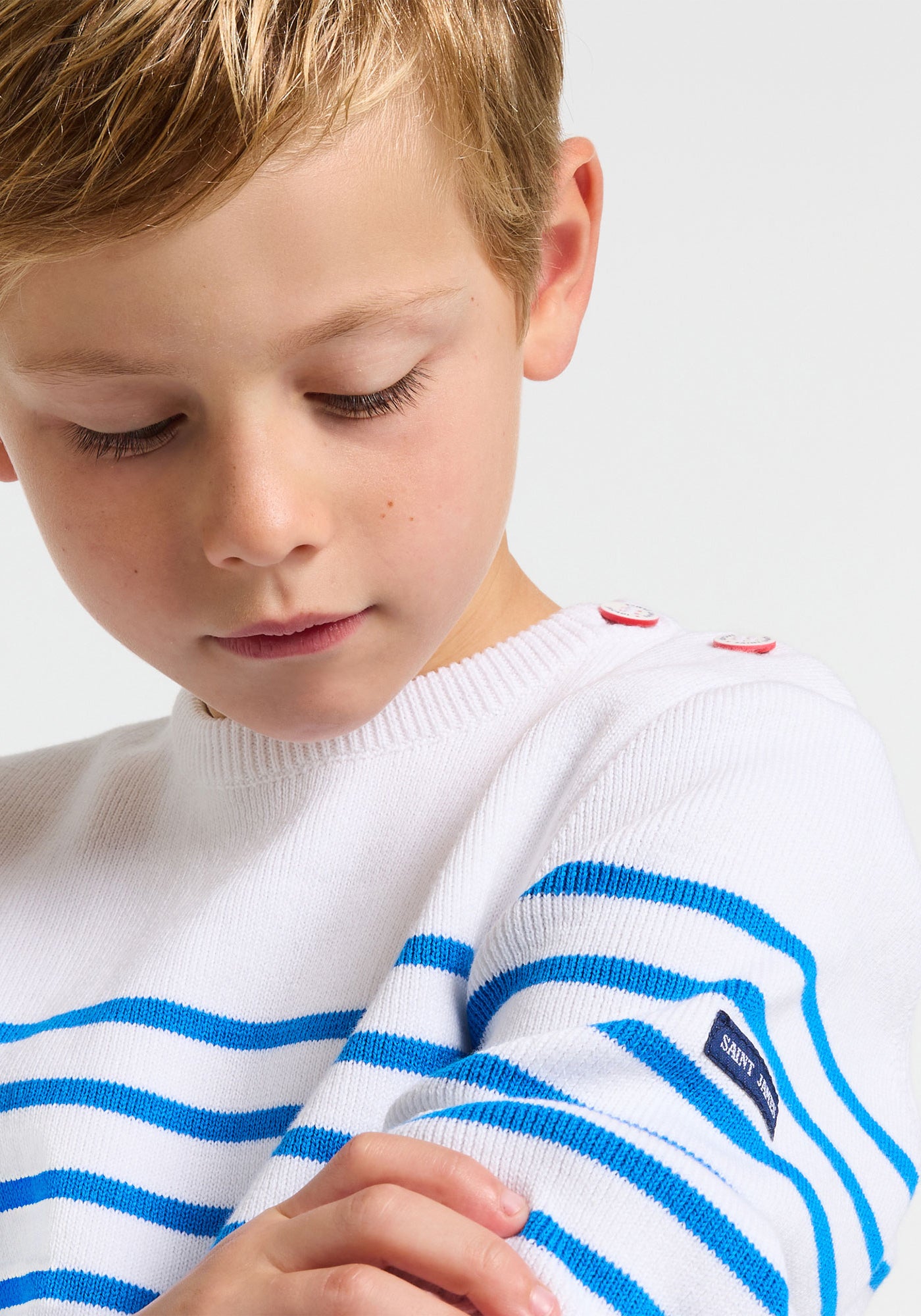 Jersey x Jacadi (BLANCO/AZUL MAR)