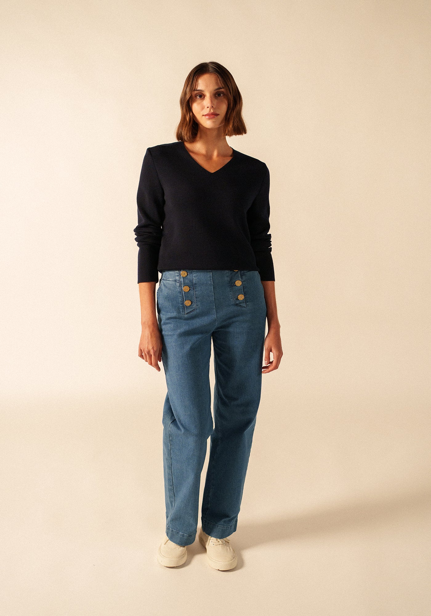 Bréhat jumper (NAVY)