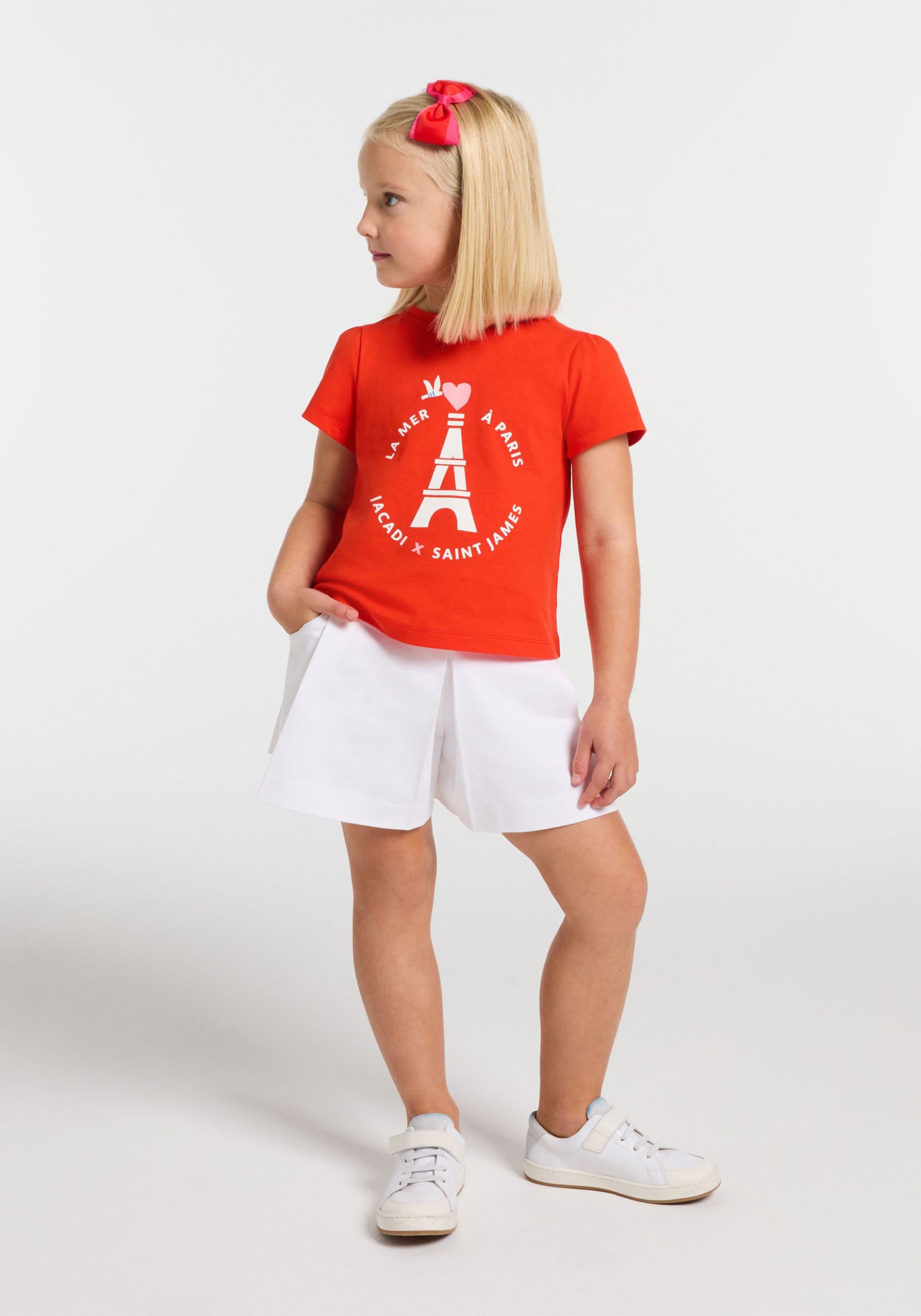 Falda-pantalón x Jacadi (BLANCO)