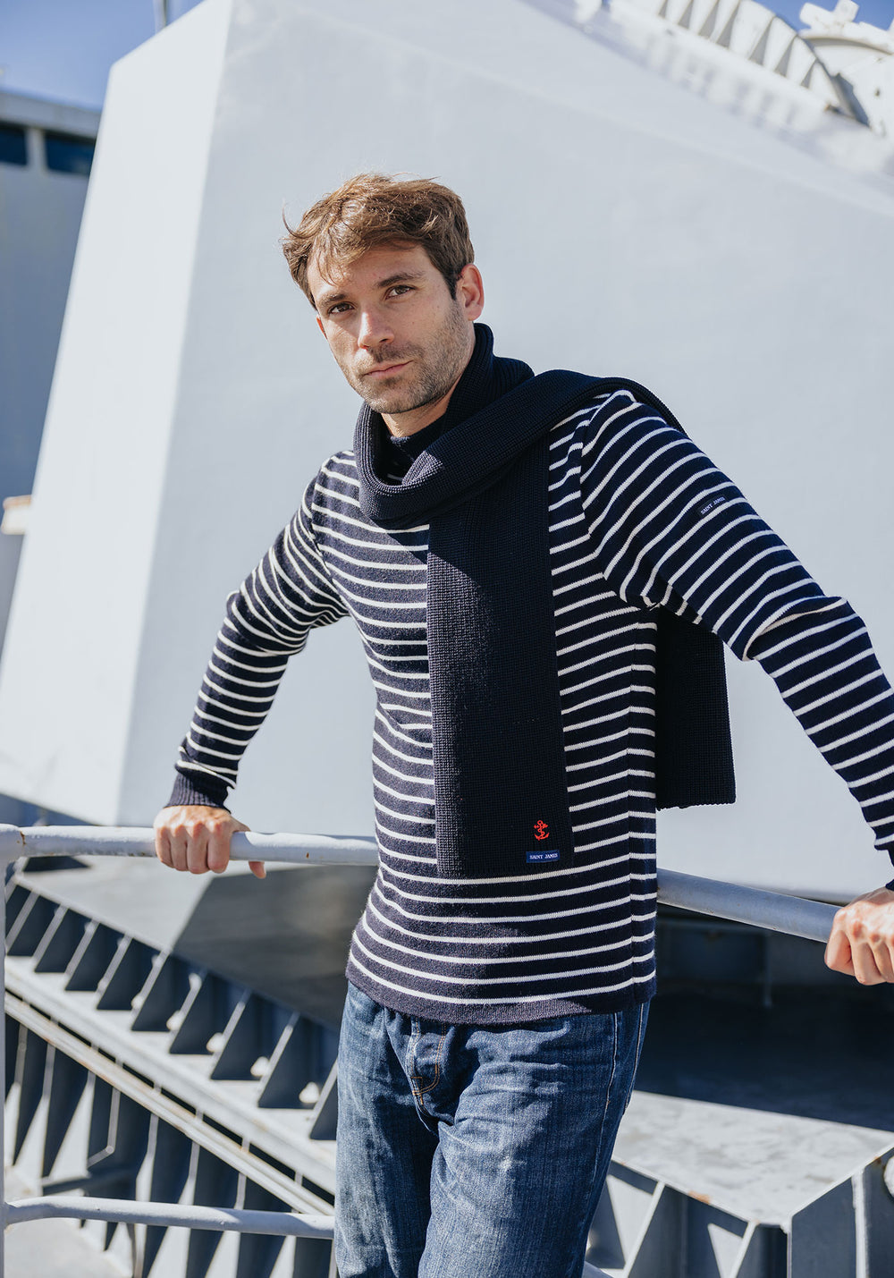 Emerillon Scarf x Marine nationale (NAVY)